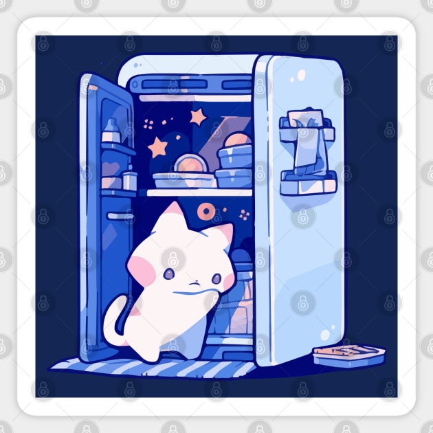 Midnight snack Sticker by etherElric